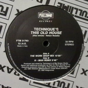 Technique – This Old House (Studio Acapella)