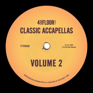 4 To The Floor Acapellas Vol 2