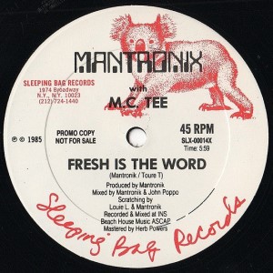 Mantronix – Fresh Is The World (Multitrack) (20 Tracks)